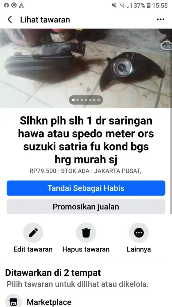 Slhkn plh slh 1 dr kelengkapan sepeda/Motor brg ors bgs hrg murah sj