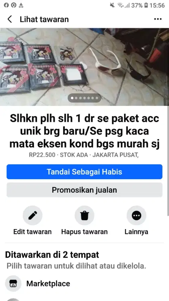 Slhkn plh slh 1 paket dr se psg kaca mata atau sblh nya hrg murah sj