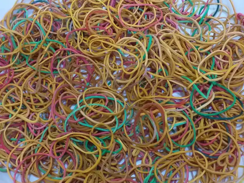JUAL PER 100 GRAM KARET GELANG WARNA WARNI di SURABAYA