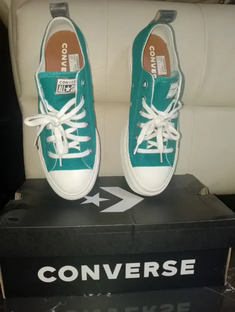Sepatu Converse All Star Unisex Hijau Tosca