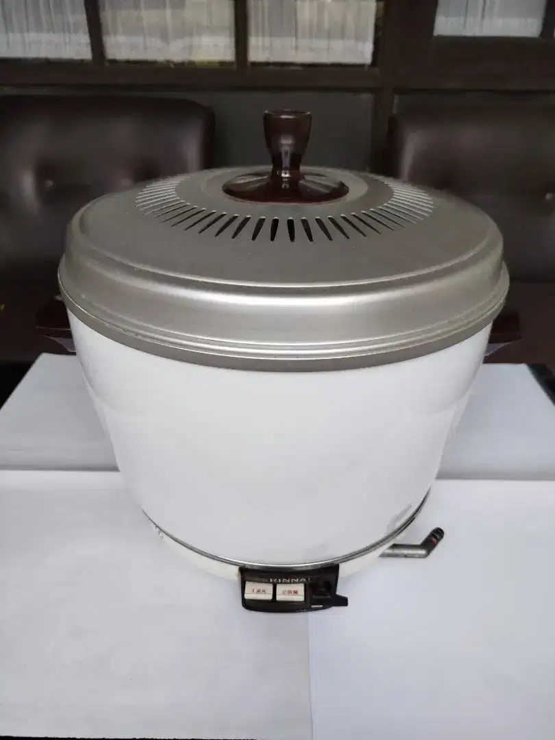 Rice cooker gas Rinnai Kondisi Baru