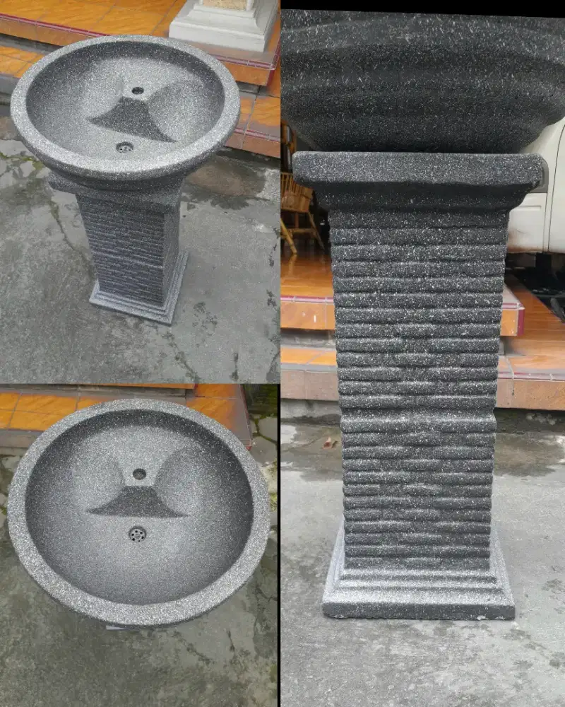 Wastafel cuci tangan melayani pesan antar bayar ditempat