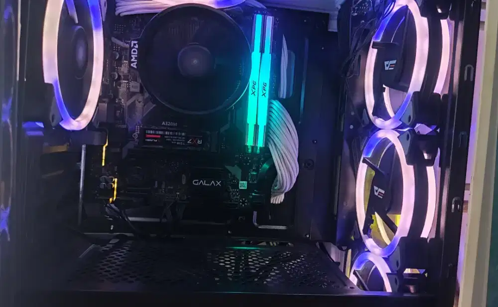 PC Rakitan Ryzen 5 3400g RAM 32 GB