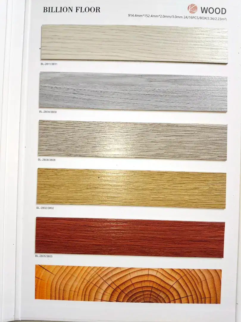 Lantai vinyl bilion