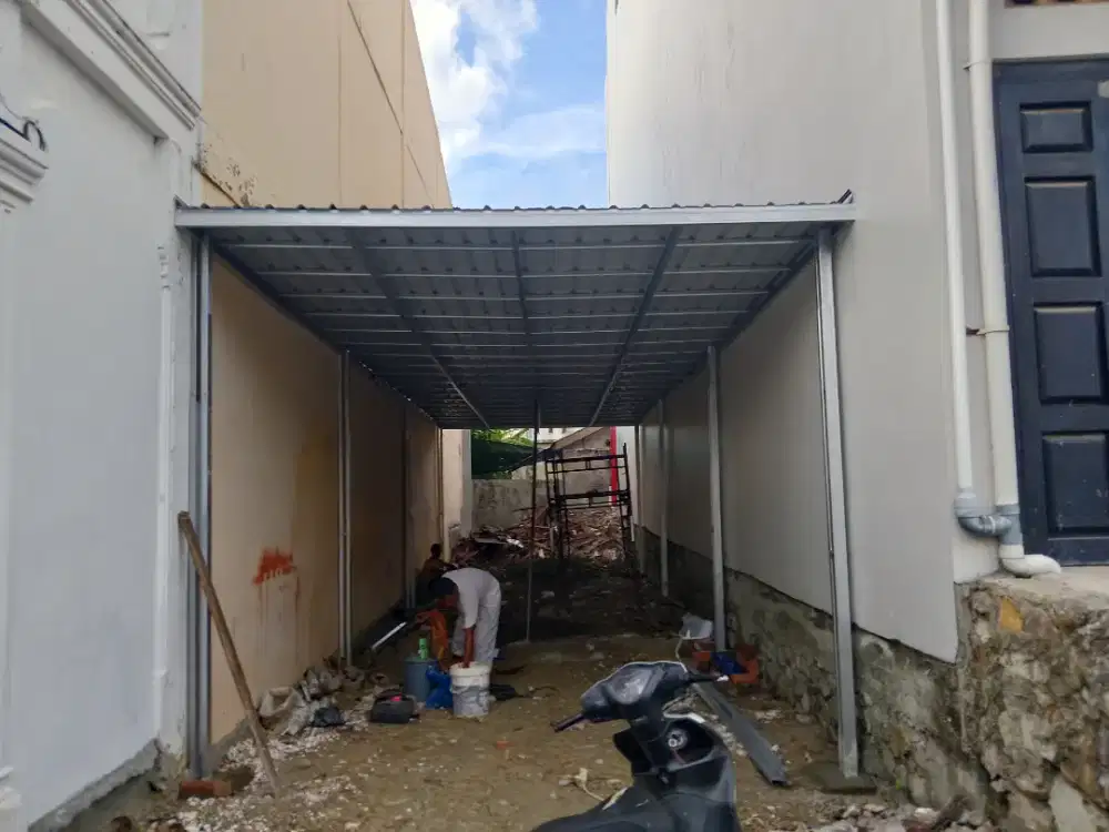 Kanopi baja ringan/Atap baja ringan