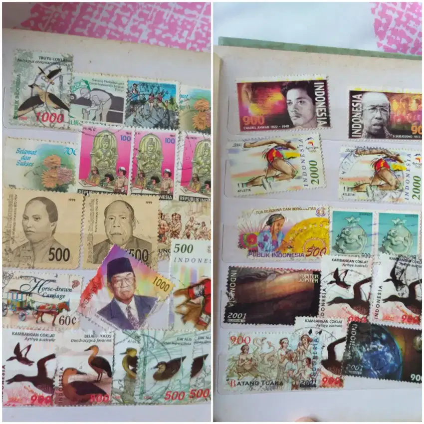 Buku perangko lengkap