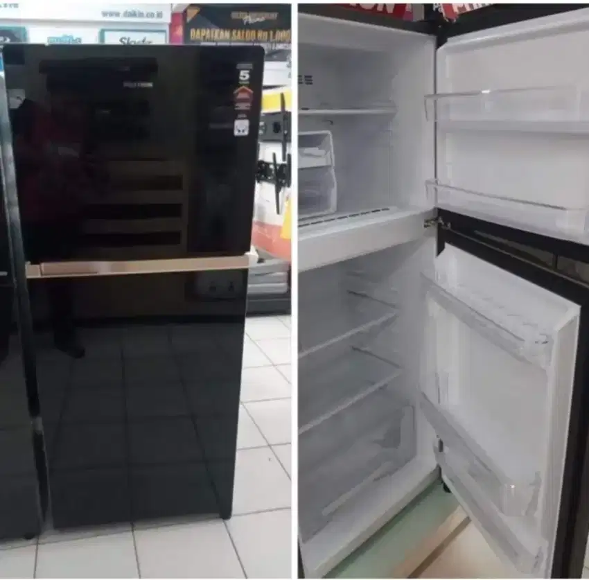 Kulkas 2 Pintu Polytron 220L stok baru