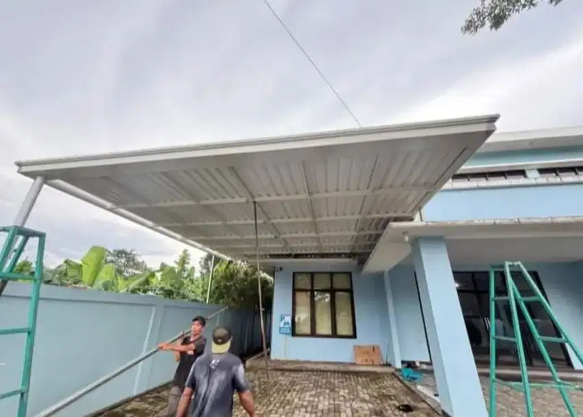 Kanopi dan pagar