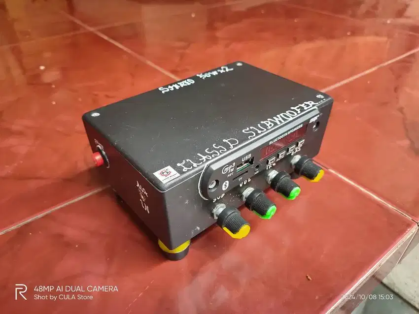 Ampli mini bluetooth plus subwoofer class d