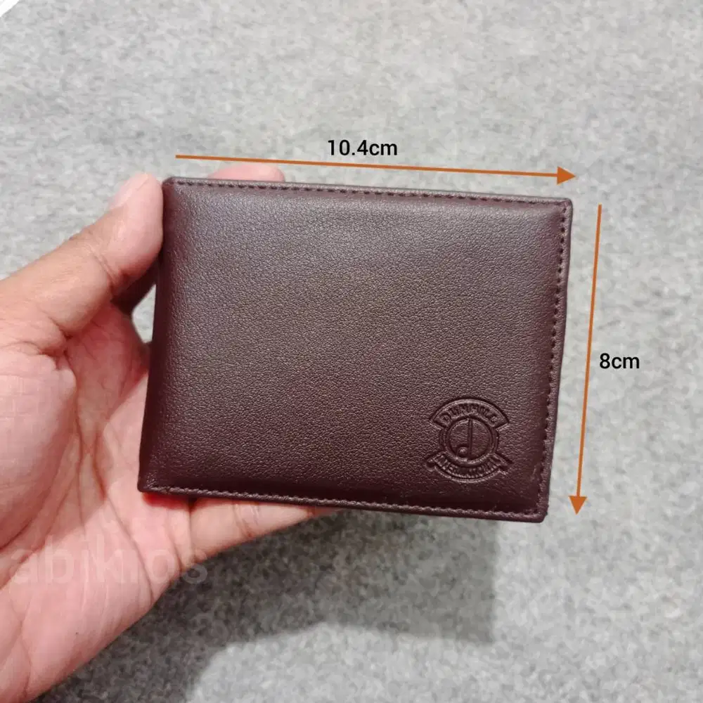 Dompet pria kulit premium lipat pendek simpel elegan dan maskulin do8