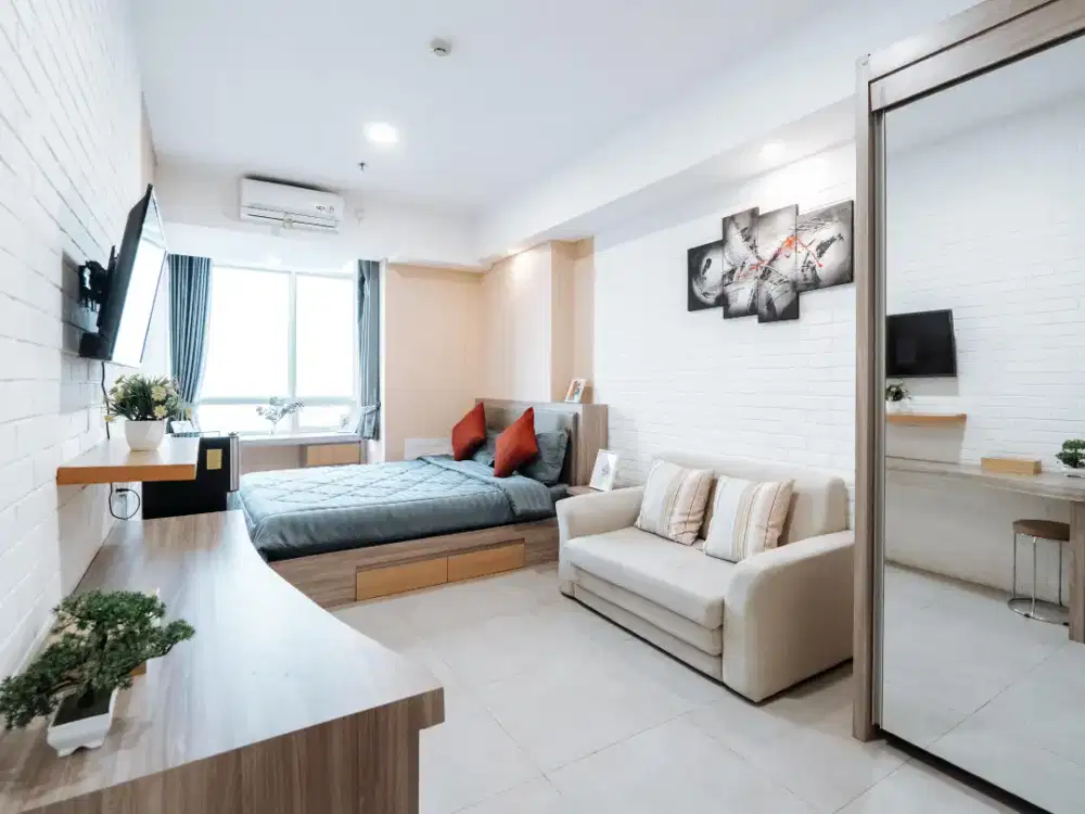 Sewa apartemen skandinavia tanggerang kota perbulan