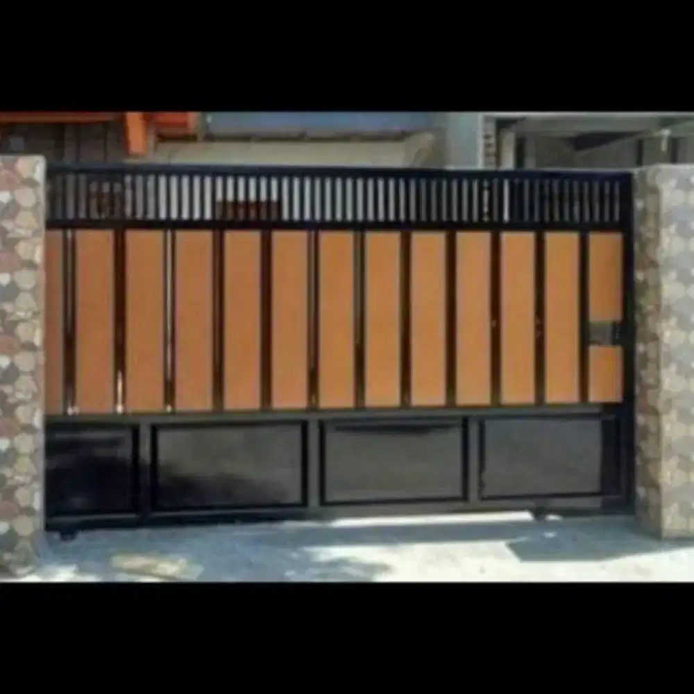 Macam-macam model pagar rumah minimalis