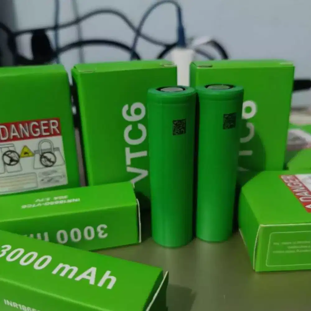 Baterai VTC 6, 18650 Kualitas Premium harga per biji