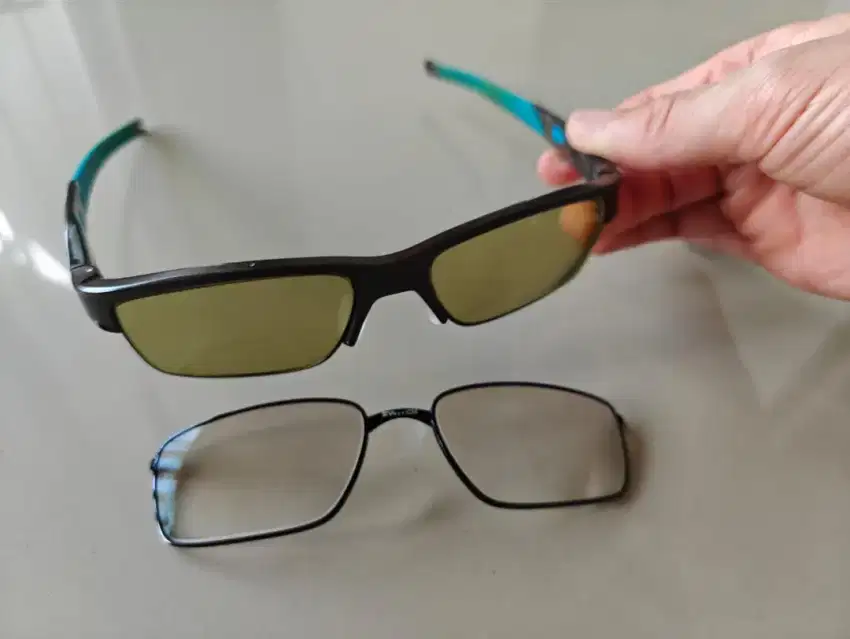 Oakley Crosslink Switch (frame & 2 pasang lensa) original full set