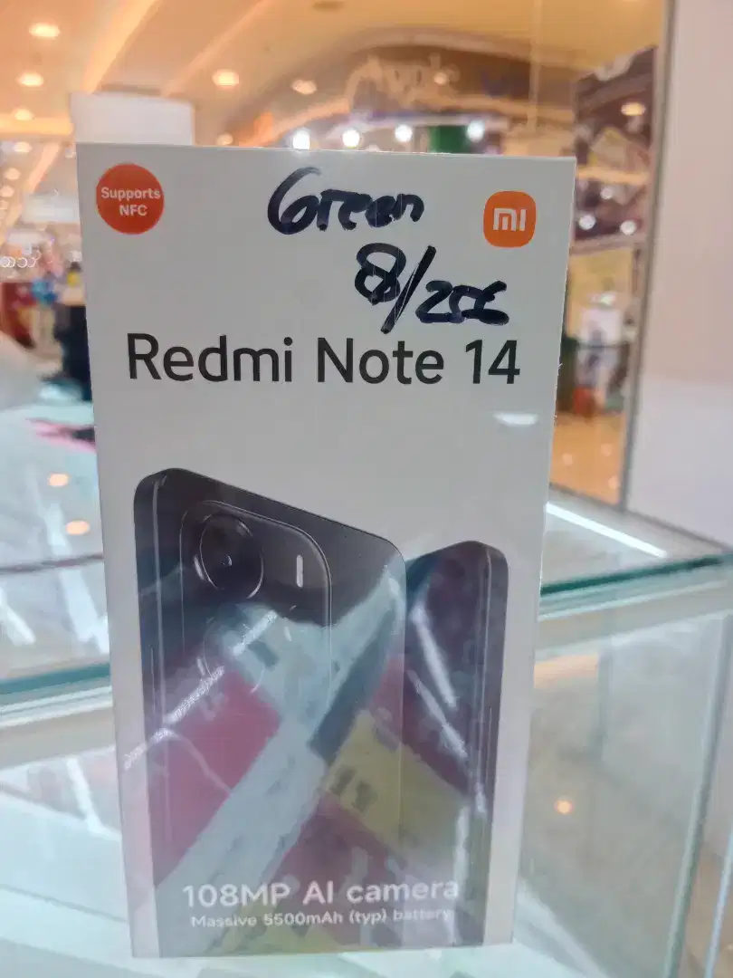 redmi note 14 4g 8/256 garansi resmi 1 tahun