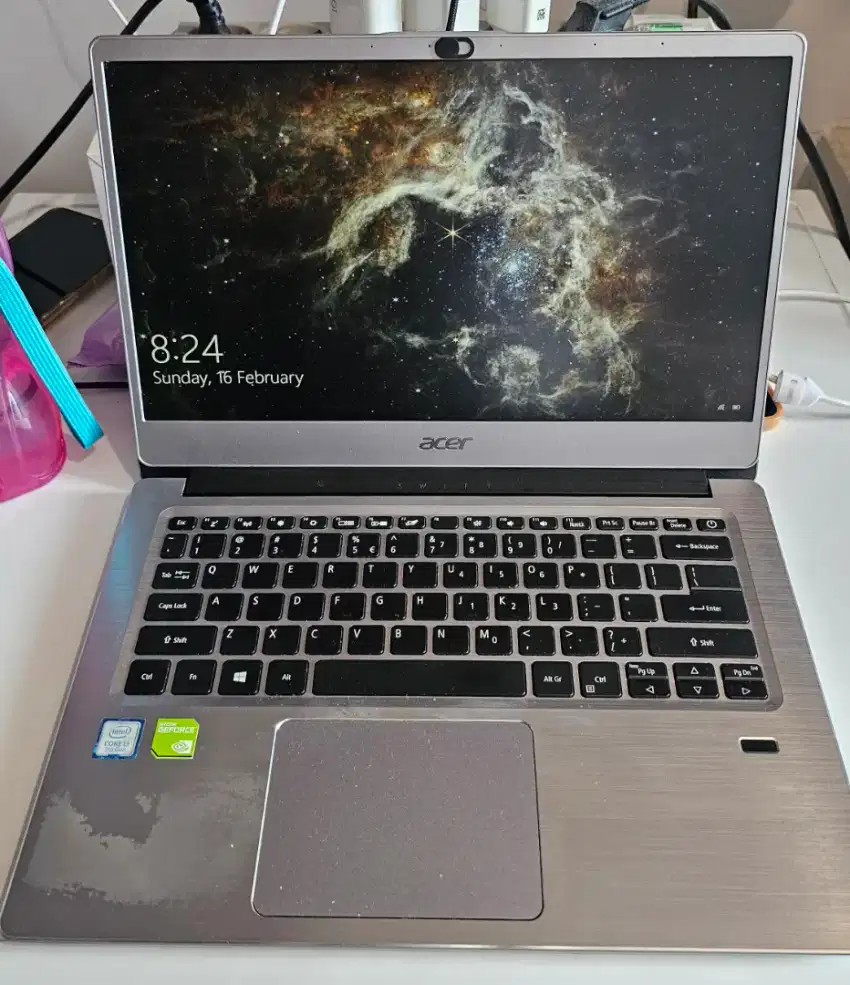 Acer swift 3 - intel i3 gen 7 - ram 8 - ssd 128gb - hdd 380gb - normal