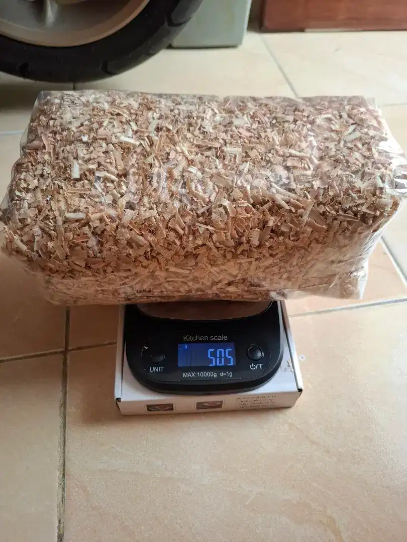 Serbuk kayu hamster/landak mini 500gram