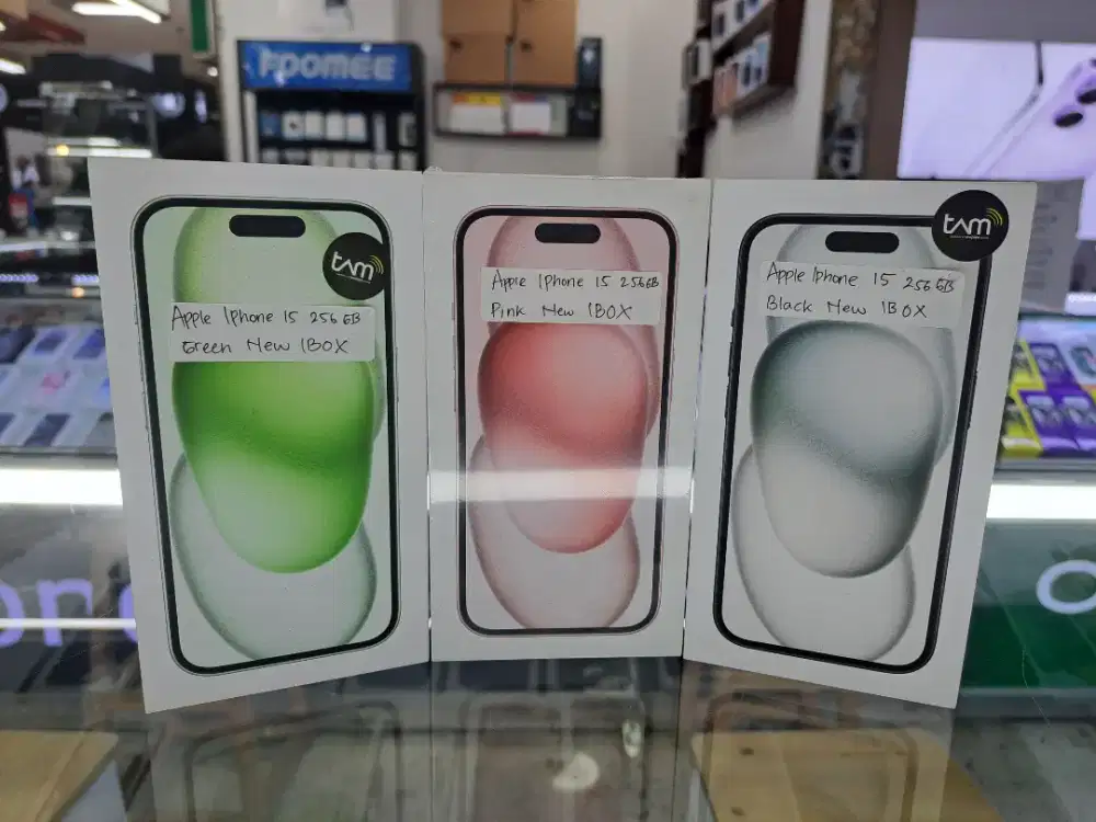 Apple IPhone 15 256GB New Segel Box Garansi IBOX Bisa Cash dan Kredit