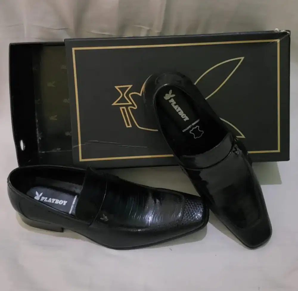 jual sepatu kulit Playboy original