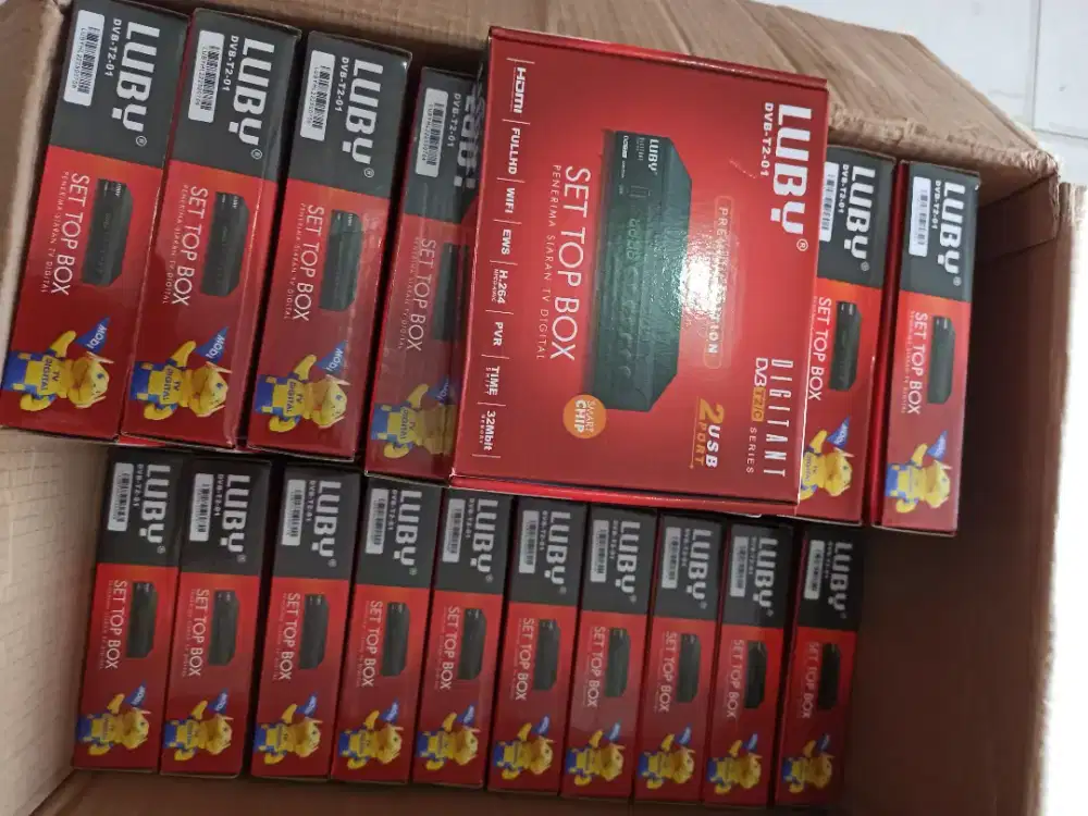 Set top box luby, STB nonton sepak bola