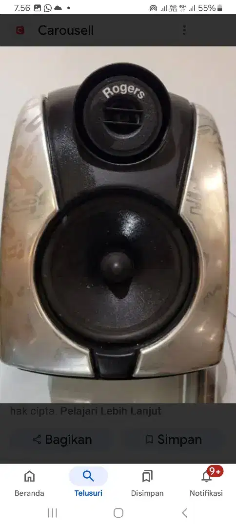 Sepeker ROGERS db 101 made UK