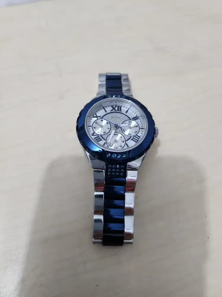 Jam.guess lapis batu permata biru.asli