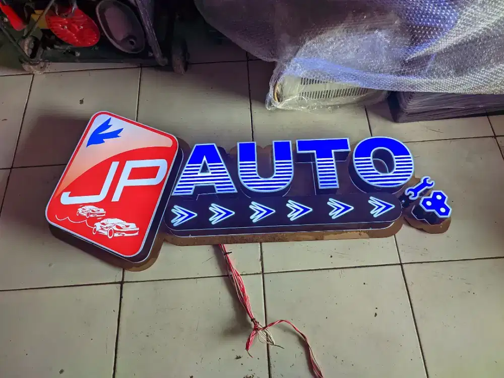 HURUF TIMBUL, NEON BOX ACRYLIC  CUSTOM