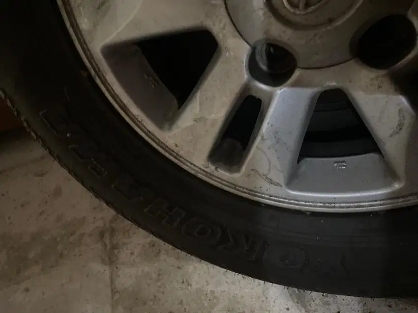 Velg original toyota land cruiser 09 &ban yokohama like new