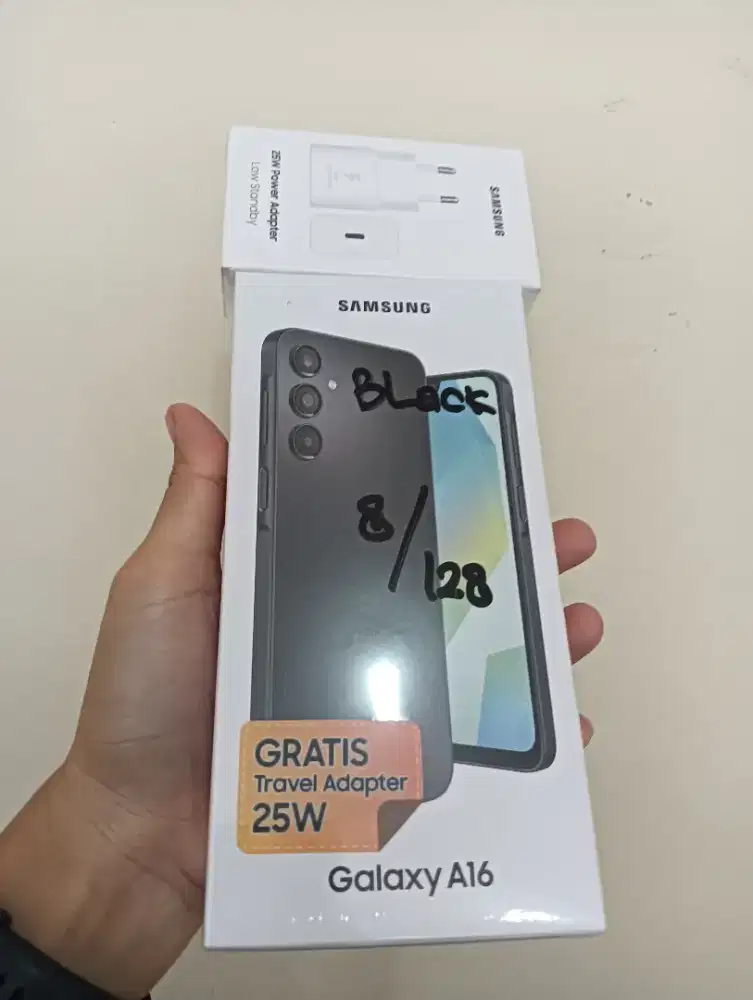 SAMSUNG A16 8/128 BARUU GARANSI RESMI SEIN