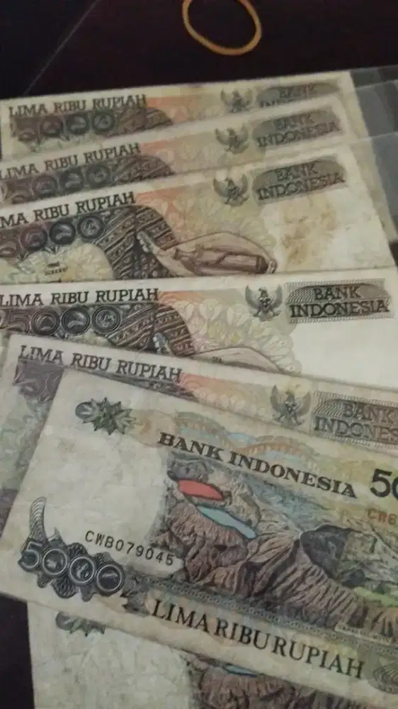 Wang lama kertas 5k 10k