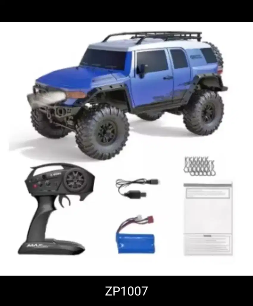 RC Car Mobil HB ZP 1007 Adventure Offroad 1/10 Brushed 4WD RTR