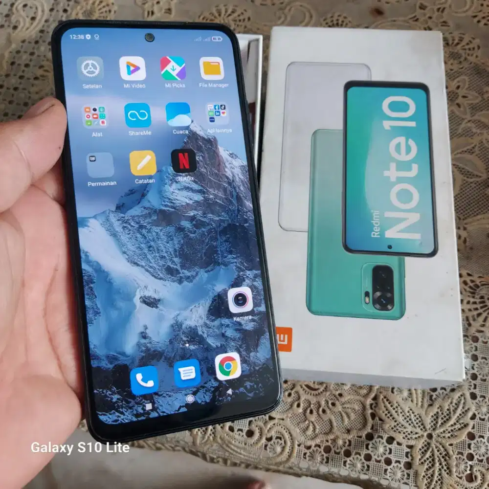Jual hp xiaomi note 10 fulset