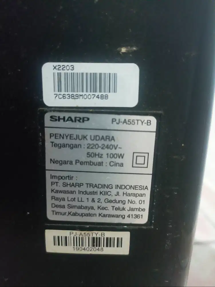Air Cooler merk Sharp