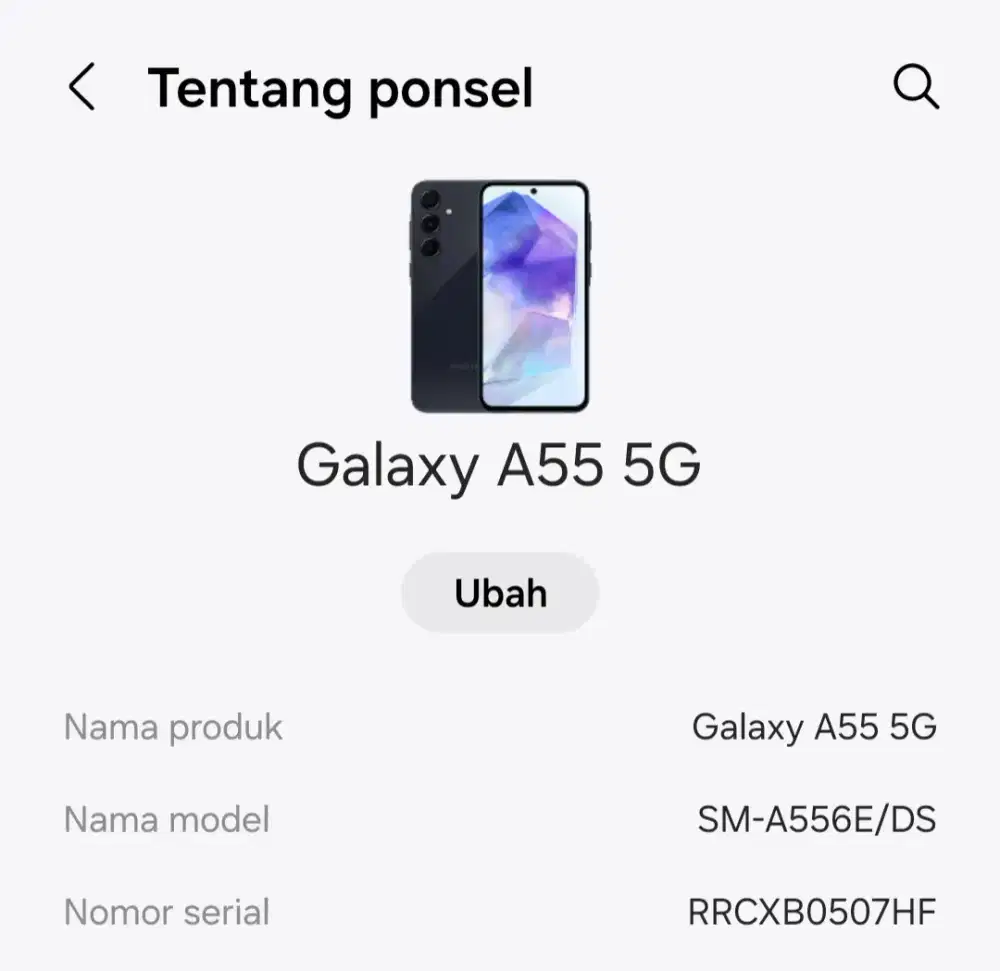 Samsung A55 5G ram: 8gb, internal: 256gb.