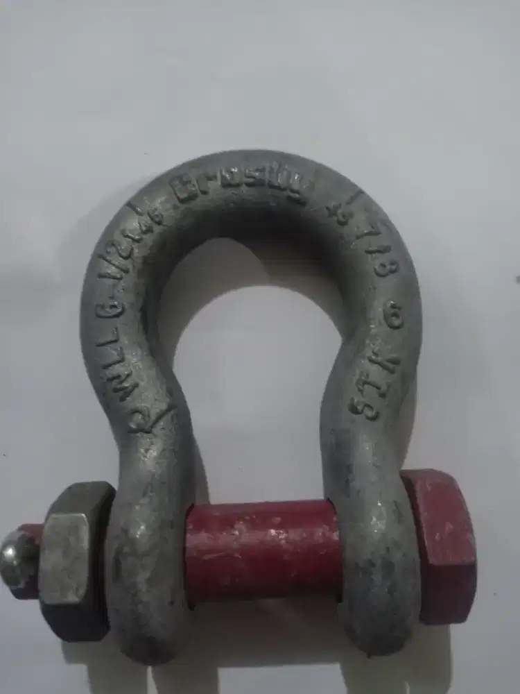 Shakel (segel)Crosby G2130 6,5ton. Made in USA/CANADA