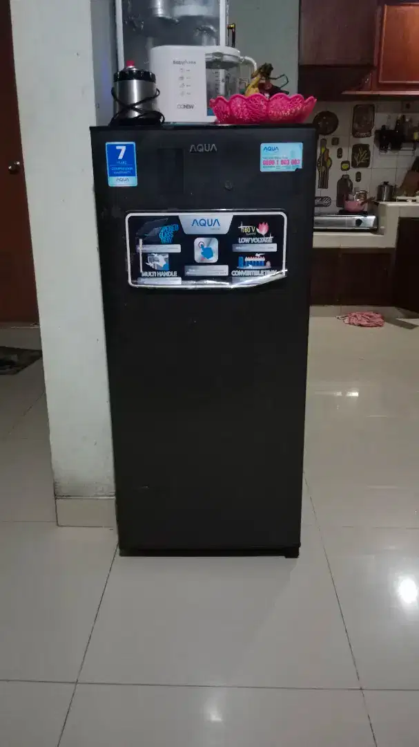 Kulkas aqua 1pintu | bekas