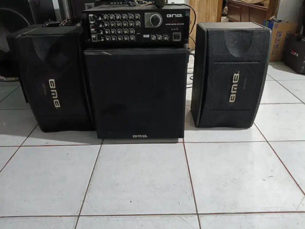 Jl 1 set Audio karoke BMB original mulus