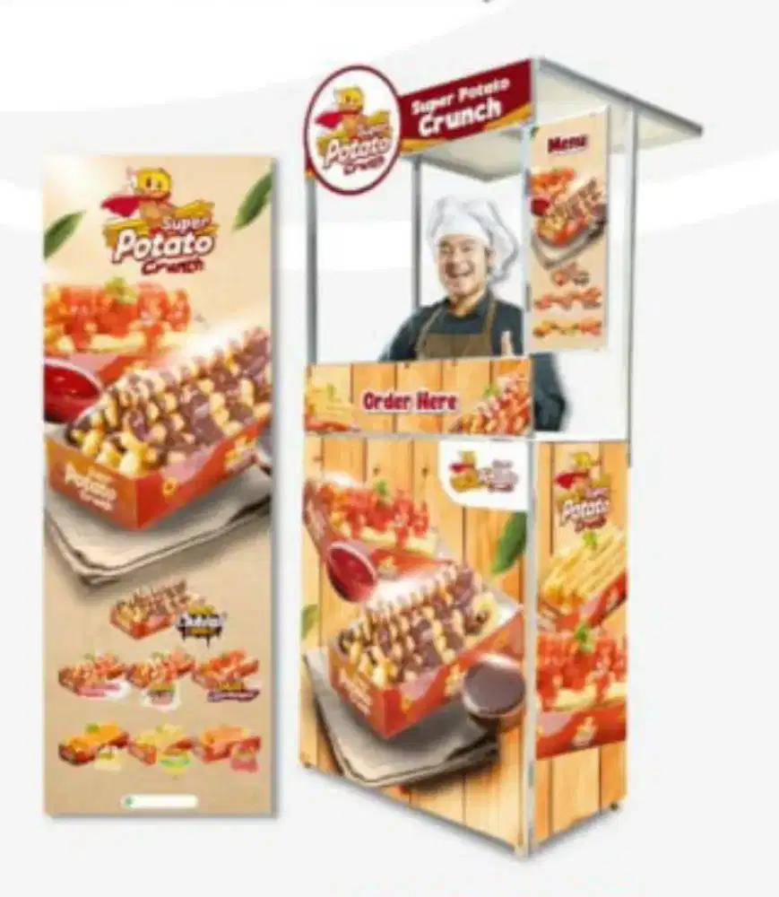 BOOTH PORTABLE/ BOOTH MEJA LIPAT