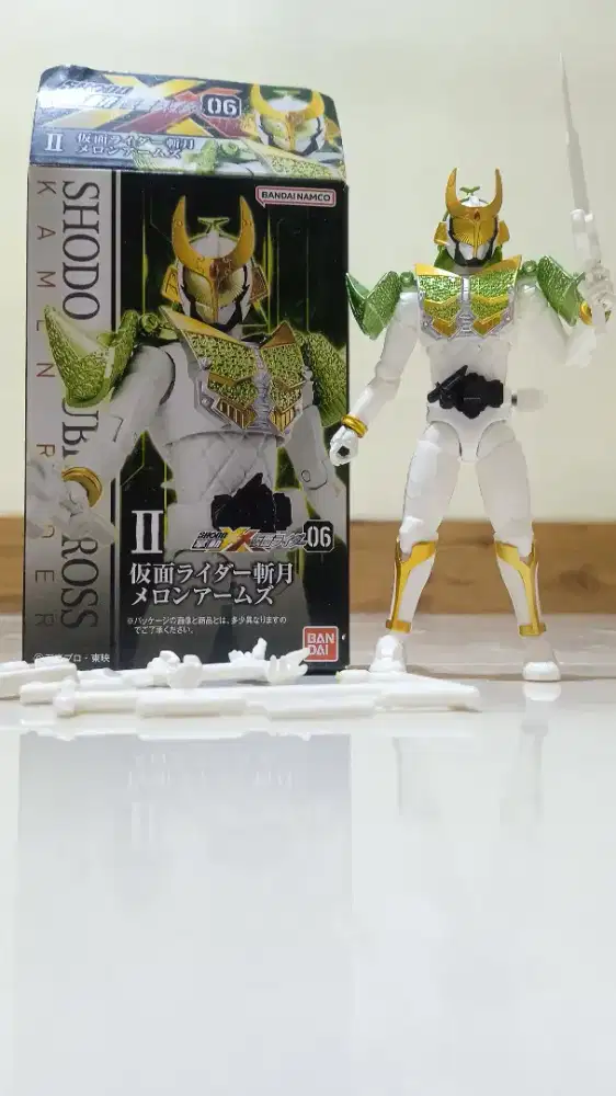 Figure Shodo xx Kamen Rider Zangetsu Melo  Arms (Ori Bandai)