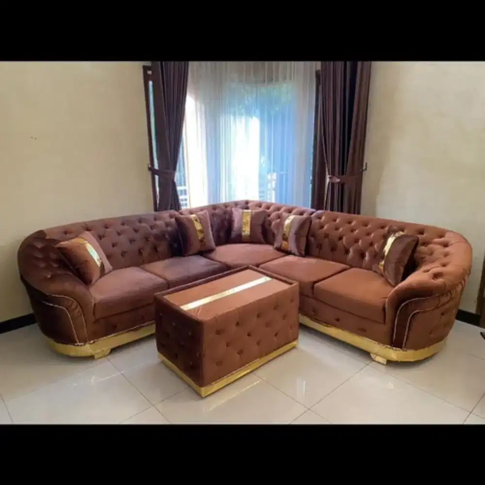 Sofa Turki 2seater+2seater+sudut
