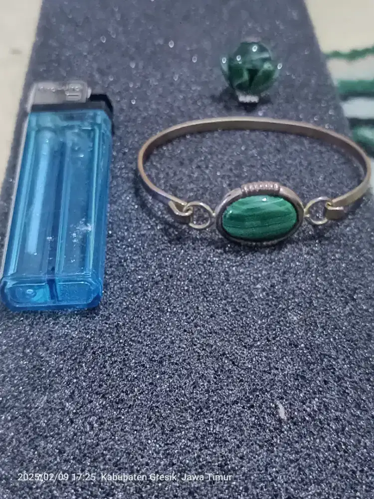 Gelang Batu permata malachite