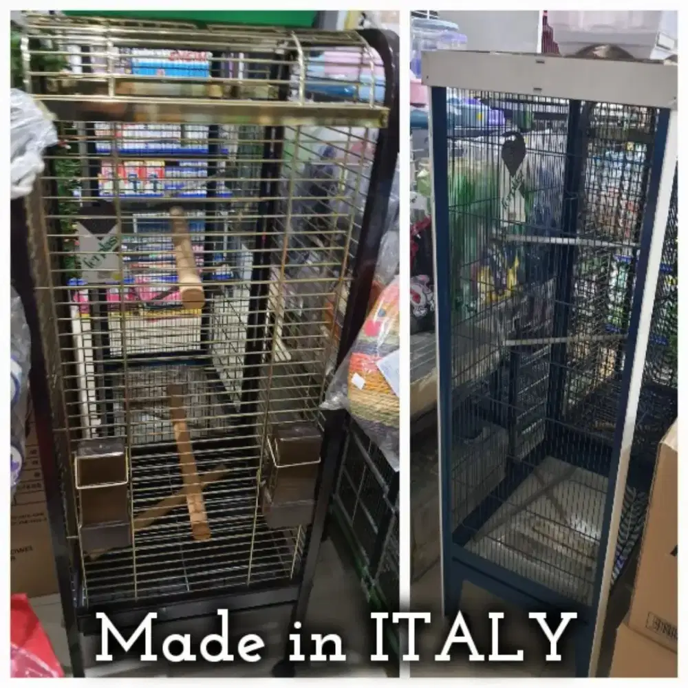 KANDANG BURUNG FERPLAST MADE IN ITALY