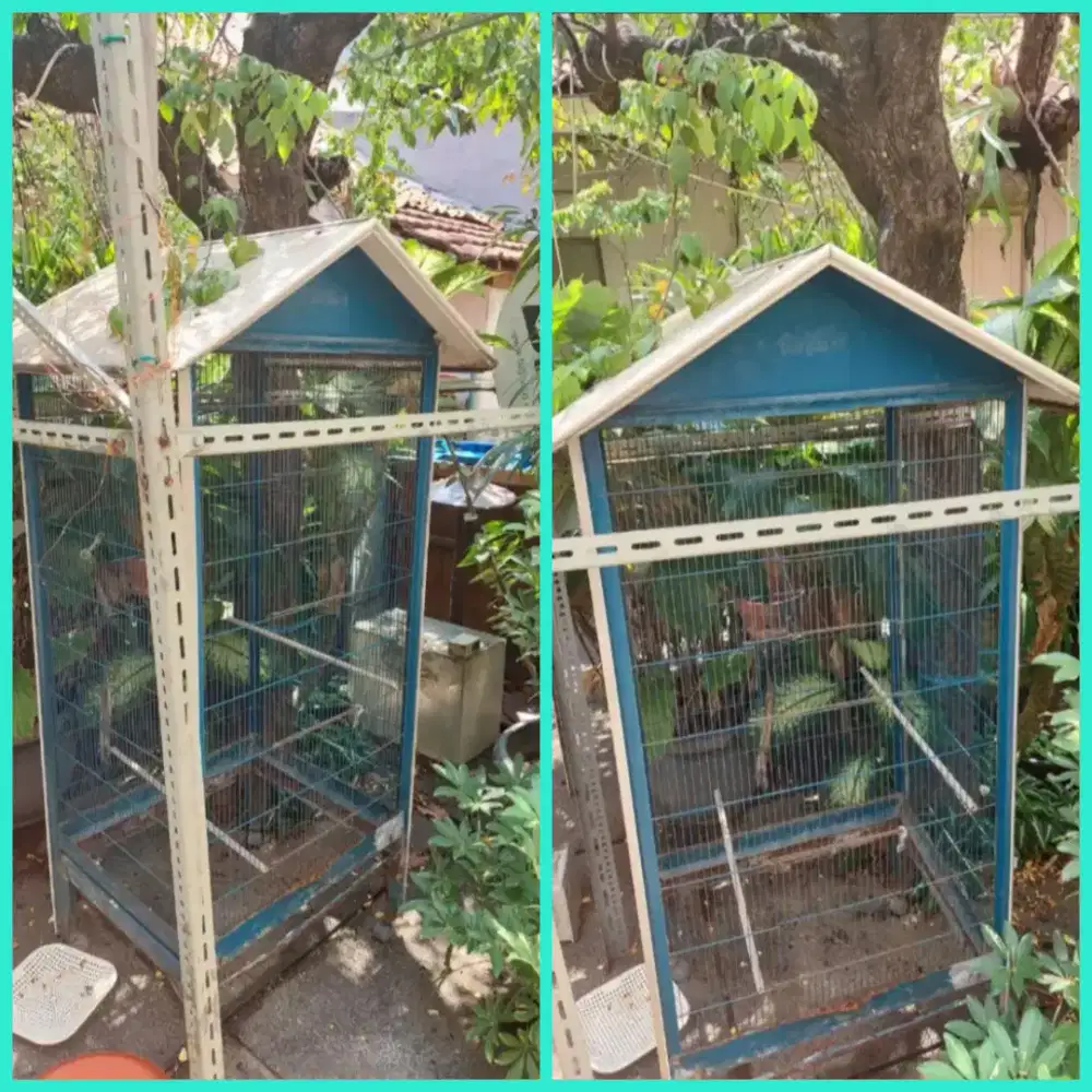 kandang burung ferplast made in italy second