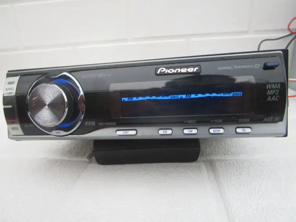 Single din PIONEER DEH-P69501B sudah Bluethoot.