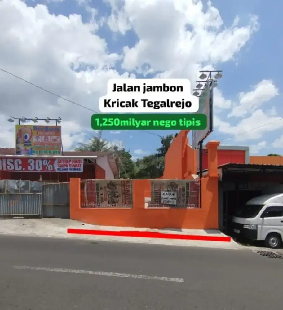 Jual Tanah Jalan Jambon Dekat SKE