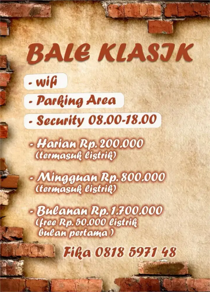 Kos Free Wifi & Security