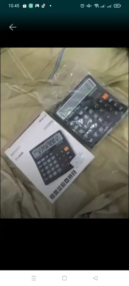 Kalkulator warna hitam edition