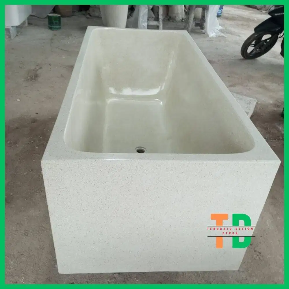 bathtub kotak marmer