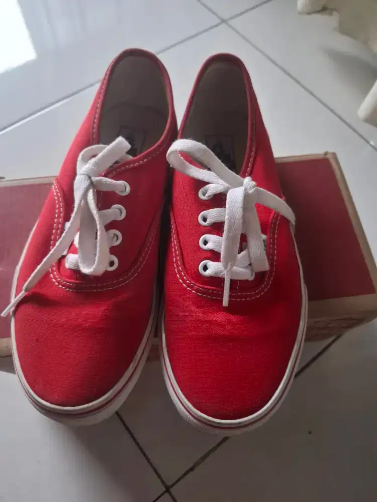 Sepatu Vans kids size 34 insole 21