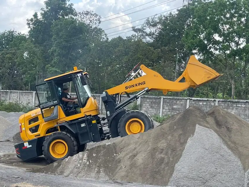 Jual Wheel loader No.1 Harga Murah bucket 1.2 m3 turbo engine Tangguh